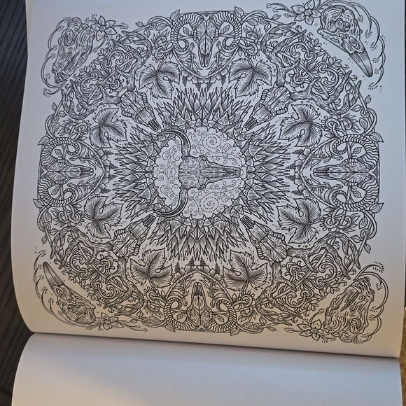 Nature Mandalas and Circle of Life Coloring Books - Picture 6 of 8